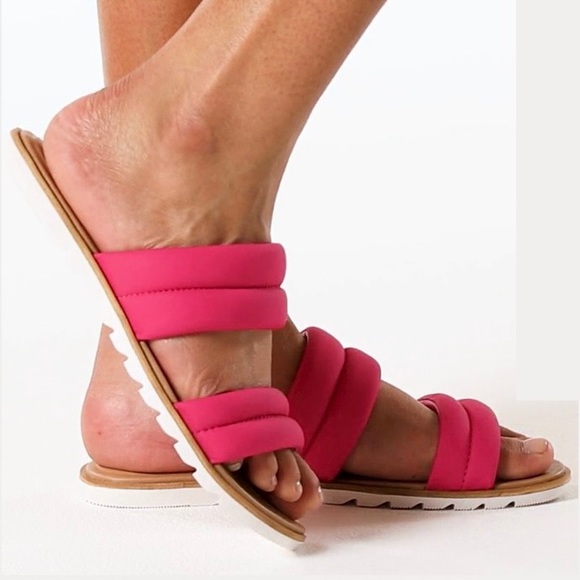 SOREL - Women’s Ella II Puff Slides - Size 9 - Picture 1 of 10